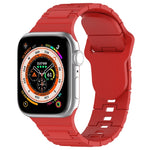 Cinturino in silicone stile armatura con fibbia quadrata, For Apple Watch 6 40mm