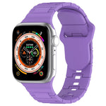 Cinturino in silicone stile armatura con fibbia quadrata, For Apple Watch 6 40mm
