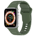 Cinturino in silicone stile armatura con fibbia quadrata, For Apple Watch 5 40mm