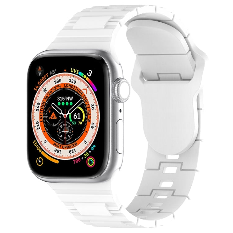 Cinturino in silicone stile armatura con fibbia quadrata, For Apple Watch 4 44mm
