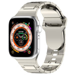 Cinturino in silicone stile armatura con fibbia quadrata, For Apple Watch 4 44mm