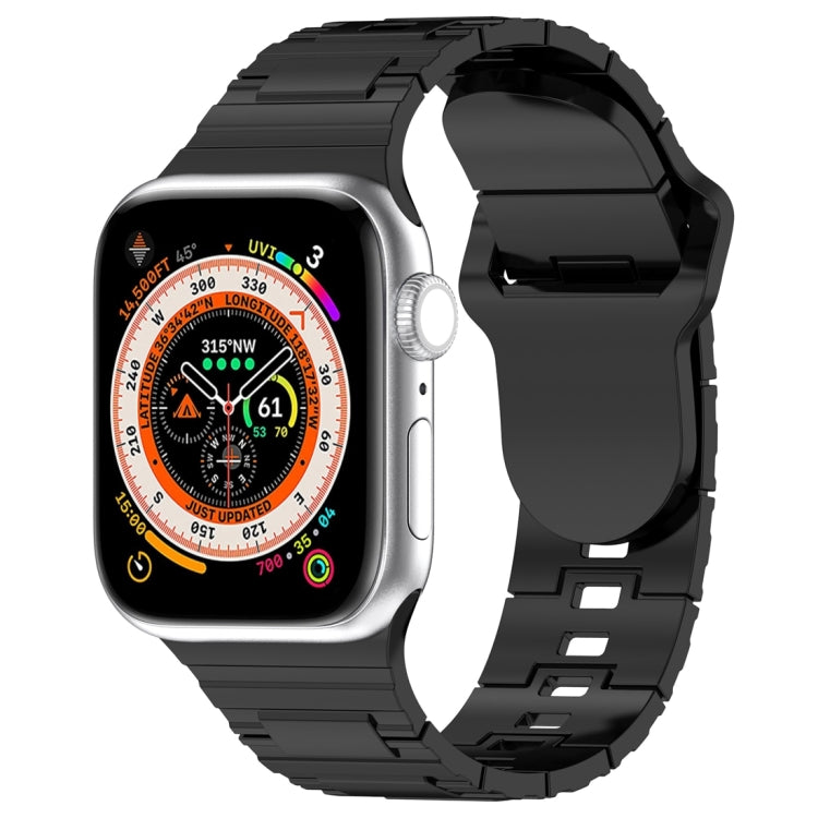 Cinturino in silicone stile armatura con fibbia quadrata, For Apple Watch 4 44mm