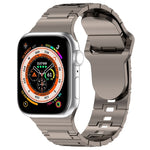 Cinturino in silicone stile armatura con fibbia quadrata, For Apple Watch 4 44mm