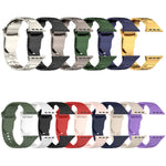 Cinturino in silicone stile armatura con fibbia quadrata, For Apple Watch 5 40mm