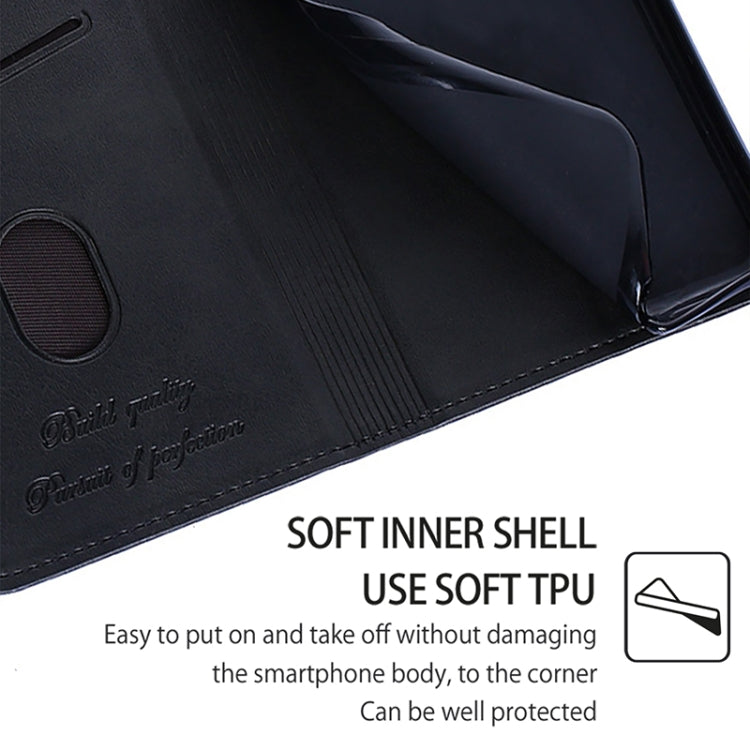 Custodia per telefono in pelle magnetica con trama di mucca, For vivo X100s, For vivo Y38 5G / T3x Global, For vivo V30e 5G Global, For vivo iQOO Z9x 5G