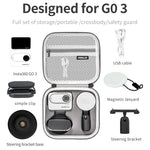 Custodia portatile in PU per Insta360 GO 3 e GO 3S