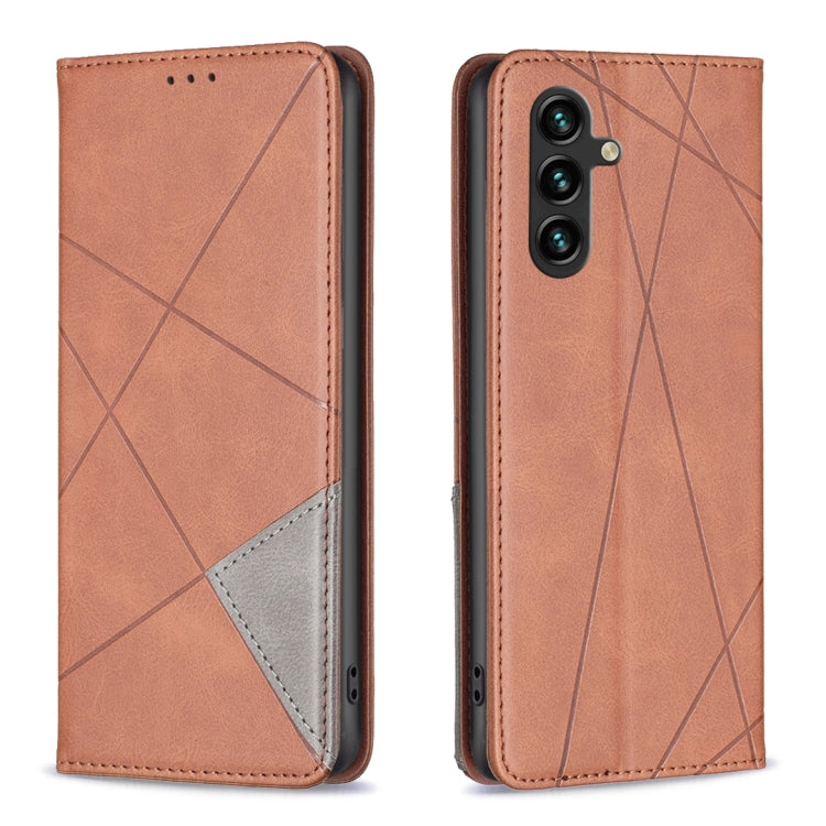 Custodia in pelle magnetica per Samsung Galaxy S23 FE 5G