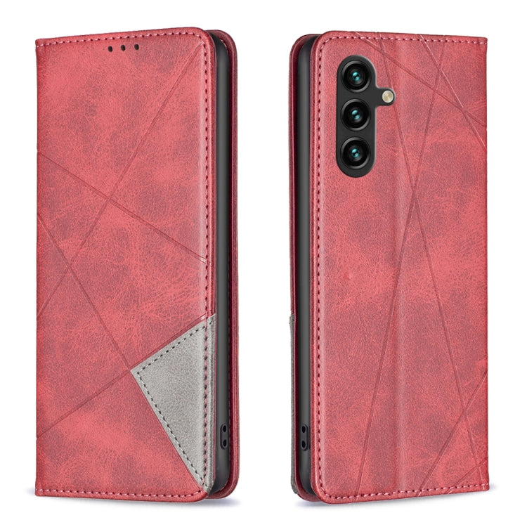 Custodia in pelle magnetica per Samsung Galaxy S23 FE 5G
