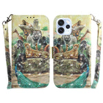 Custodia per telefono in pelle flip orizzontale colorata 3D, For OPPO A6 / A6s / A6t / A6x 4G / 5G Global, For OPPO Reno15 Pro Max 5G / Reno15 Pro India