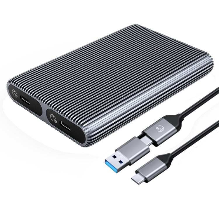 ORICO AM2C3-2N Contenitore doppio SSD M.2 NVMe USB-C