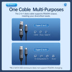 ORICO AM2C3-2N Contenitore doppio SSD M.2 NVMe USB-C