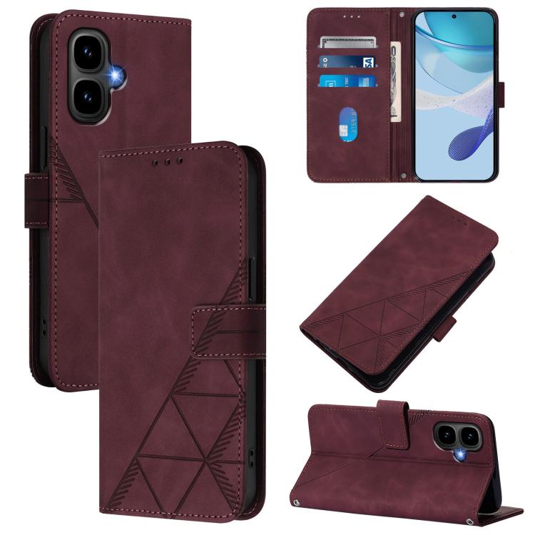 Custodia per cellulare in pelle con flip in rilievo 3D a tracolla, For Tecno Camon 50 4G / CN5, For Tecno Spark Slim 5G, For Tecno Pop 10, For Tecno Camon 40 Pro 4G