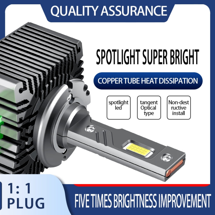 Faro LED auto P15 35W 6000K D2S/D2R impermeabile IP68