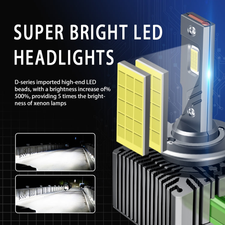 Faro LED auto P15 35W 6000K D2S/D2R impermeabile IP68