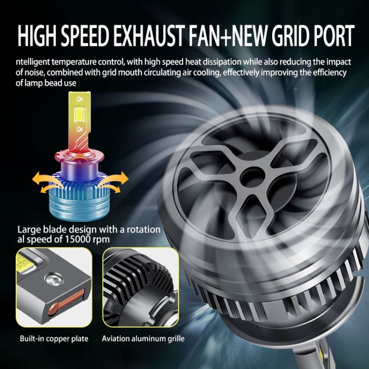 Faro LED auto P15 35W 6000K D2S/D2R impermeabile IP68