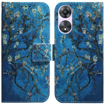Custodia per cellulare in pelle flip con disegno colorato, For OPPO A38 4G / A18, For OPPO A58 4G