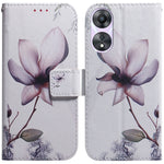 Custodia per cellulare in pelle flip con disegno colorato, For OPPO A38 4G / A18, For OPPO A58 4G
