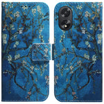 Custodia per cellulare in pelle flip con disegno colorato, For OPPO A38 4G / A18, For OPPO A58 4G