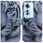 Custodia per cellulare in pelle flip con disegno colorato, For OPPO Reno11 F Global, For OPPO Reno11 Global