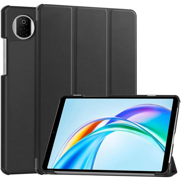 Custodia per tablet in pelle con supporto a 3 pieghe Custer Pure Color, For Honor Pad X7 2025, For Honor Pad X9 Pro, For Honor Pad X9 / X8 Pro 11.5