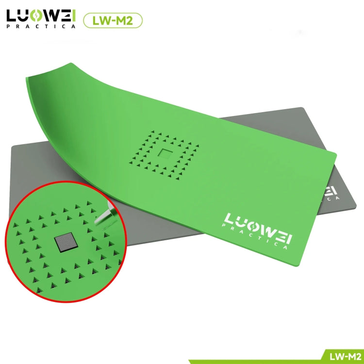 Microscopio riparazione con pad silicone e piattaforma 45x20 cm