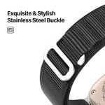 Cinturino per orologio in nylon serie DUX DUCIS GS, For Apple Watch Ultra 49mm, For Apple Watch SE 2023 44mm, For Apple Watch SE 2023 40mm, For Apple Watch Ultra 2 49mm, For Apple Watch SE 2022 40mm, For Apple Watch Series 9 45mm