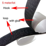Accessori tessili in nylon con chiusura a strappo 2.5cm