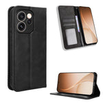 Custodia per telefono in pelle con trama retrò con fibbia magnetica, For OPPO Reno16 F 5G / Reno16 FS 5G, For OPPO Reno15 A / Reno15 F 5G, For OPPO Reno16 Pro 5G / Reno 16 5G Global, For OPPO F33 Pro 5G, For OPPO Find X9 Ultra 5G                       ...