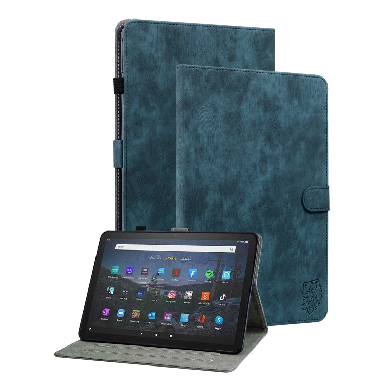 Custodia per tablet in pelle con motivo a tigre, For Amazon Fire Max 11