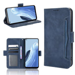 Custodia per telefono in pelle con slot per schede di consistenza al polpaccio, For OPPO A78 4G, For OPPO Find X8 Pro, For OPPO Reno7 A