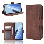 Custodia per telefono in pelle con slot per schede di consistenza al polpaccio, For OPPO A78 4G, For OPPO Find X8 Pro, For OPPO Reno7 A