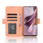 Custodia per telefono in pelle con slot per schede di consistenza al polpaccio, For OPPO A78 4G, For OPPO Find X8 Pro, For OPPO Reno7 A
