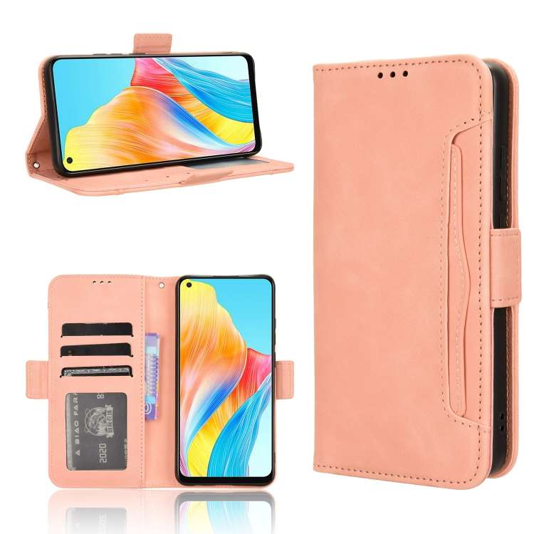 Custodia per telefono in pelle con slot per schede di consistenza al polpaccio, For OPPO A78 4G, For OPPO Find X8 Pro, For OPPO Reno7 A