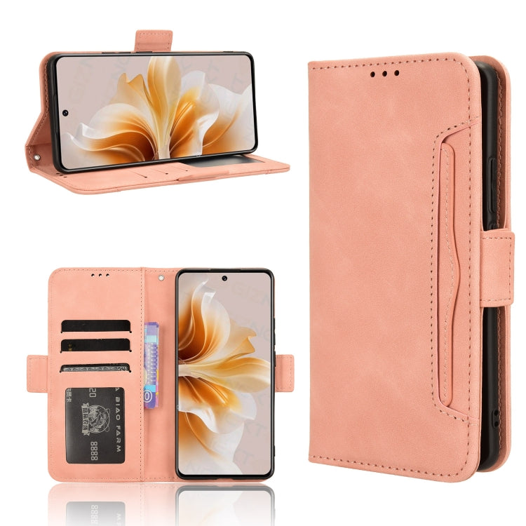 Custodia per telefono in pelle con slot per schede di consistenza al polpaccio, For OPPO A3 Pro 5G Global, For OPPO Reno11 F 5G / F25 Pro 5G, For OPPO Find X7 5G, For OPPO Reno11 5G Global