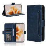 Custodia per telefono in pelle con slot per schede di consistenza al polpaccio, For OPPO A3 Pro 5G Global, For OPPO Reno11 F 5G / F25 Pro 5G, For OPPO Find X7 5G, For OPPO Reno11 5G Global