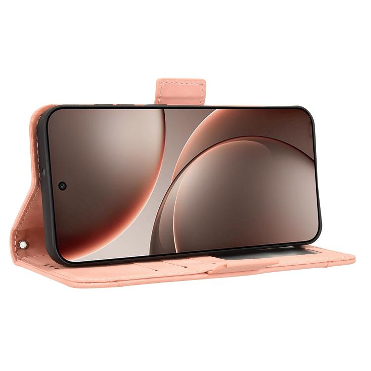Custodia per telefono in pelle con slot per schede di consistenza al polpaccio, For OPPO A6 Pro 4G / 5G Global / F31 5G, For OPPO A6 Max 5G / F31 Pro+ 5G, For OPPO F31 Pro 5G, For OPPO Find X9 Pro