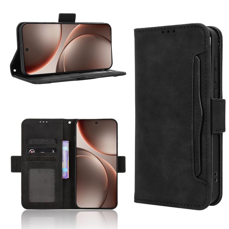 Custodia per telefono in pelle con slot per schede di consistenza al polpaccio, For OPPO A6 Pro 4G / 5G Global / F31 5G, For OPPO A6 Max 5G / F31 Pro+ 5G, For OPPO F31 Pro 5G, For OPPO Find X9 Pro