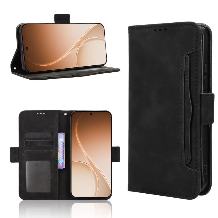 Custodia per telefono in pelle con slot per schede di consistenza al polpaccio, For OPPO Reno16 F 5G / Reno16 FS 5G, For OPPO Reno15 A / Reno15 F 5G, For OPPO Reno16 Pro 5G / Reno 16 5G Global, For OPPO F33 Pro 5G