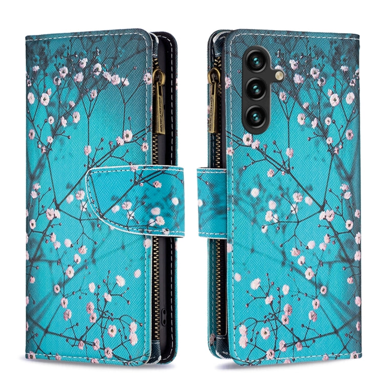 Custodia in pelle con cerniera per Samsung Galaxy A25 5G
