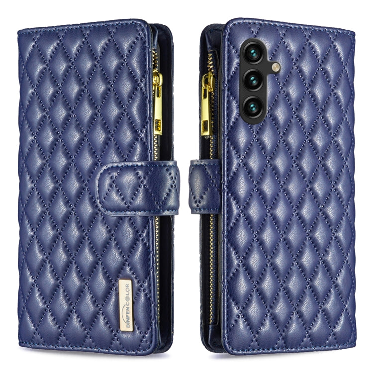 Custodia portafoglio in pelle con cerniera per Samsung Galaxy S24