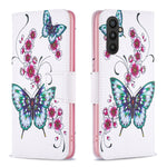 Custodia in pelle con motivo per Samsung Galaxy A25 5G