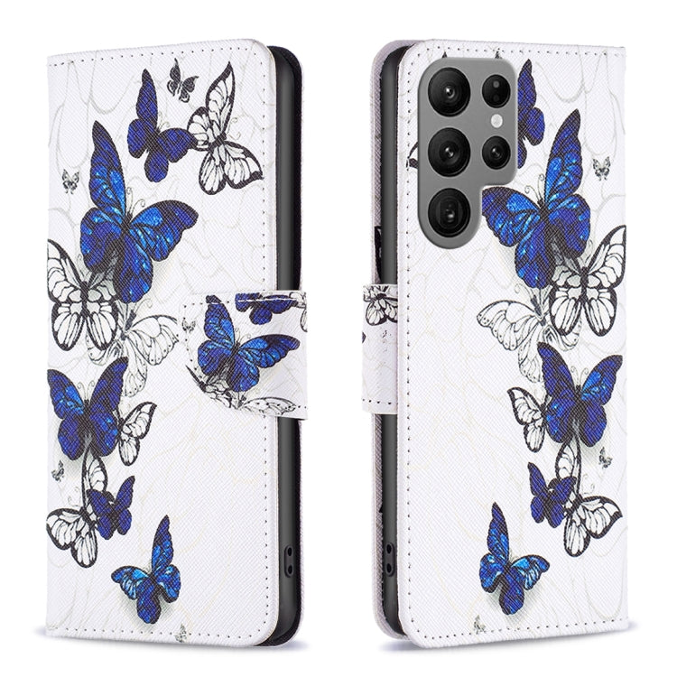 Custodia portafoglio in pelle per Samsung Galaxy S24 Ultra