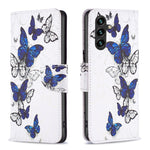 Custodia portafoglio in pelle per Samsung Galaxy S24 Ultra
