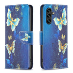 Custodia portafoglio in pelle per Samsung Galaxy S24 Ultra
