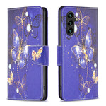Custodia portafoglio in pelle per Samsung Galaxy S24 Ultra