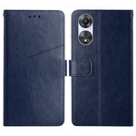 Custodia per cellulare in pelle con motivo a Y a forma di Y, For OPPO A78 4G, For OPPO A79 5G, For OPPO A59 5G