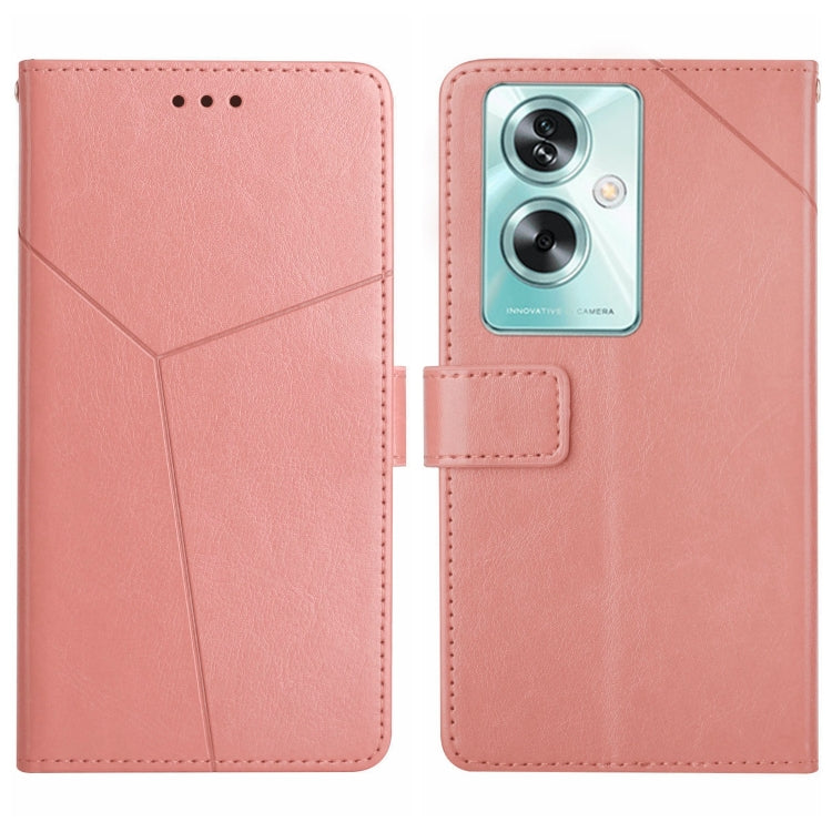 Custodia per cellulare in pelle con motivo a Y a forma di Y, For OPPO A78 4G, For OPPO A79 5G, For OPPO A59 5G