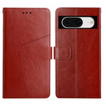 Custodia per cellulare in pelle con motivo a Y a forma di Y, For Google Pixel 8 Pro, For Google Pixel 8
