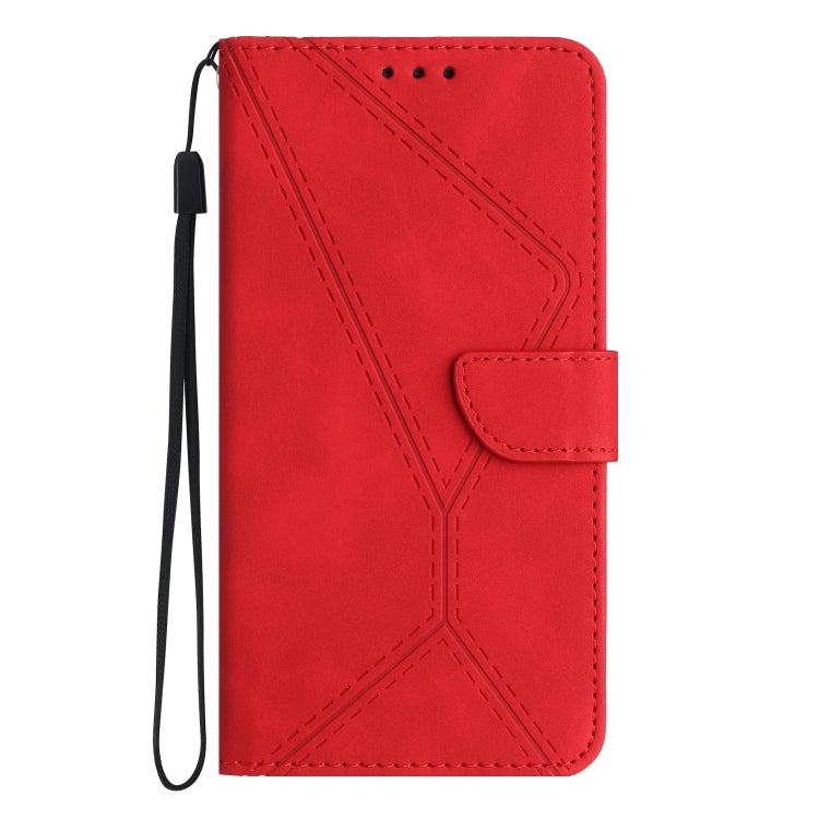 Custodia per telefono in pelle goffrata con cuciture, For OPPO A78 4G, For OPPO A79 5G, For OPPO A59 5G