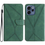 Custodia per telefono in pelle goffrata con cuciture, For OPPO Reno16 F / Reno16 FS 5G, For OPPO Reno16 / Reno16 Pro 5G Global, For OPPO A6 5G Global / A6x 5G, For OPPO Reno15 F 5G Global